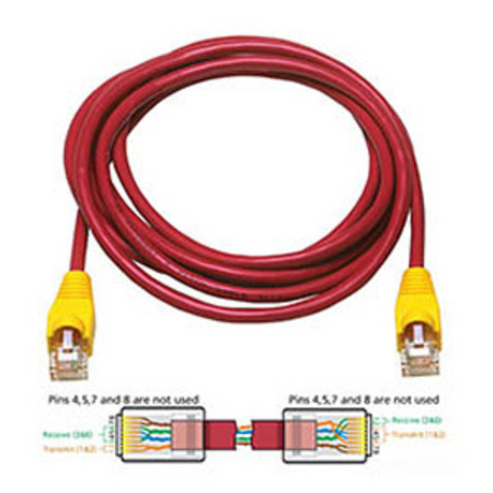 Allen Tel Cat 5e Crossover Cable, 5 ft AT1505-REC